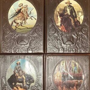 Bundle of 4 American Old West Series hardcover books from Time-Life